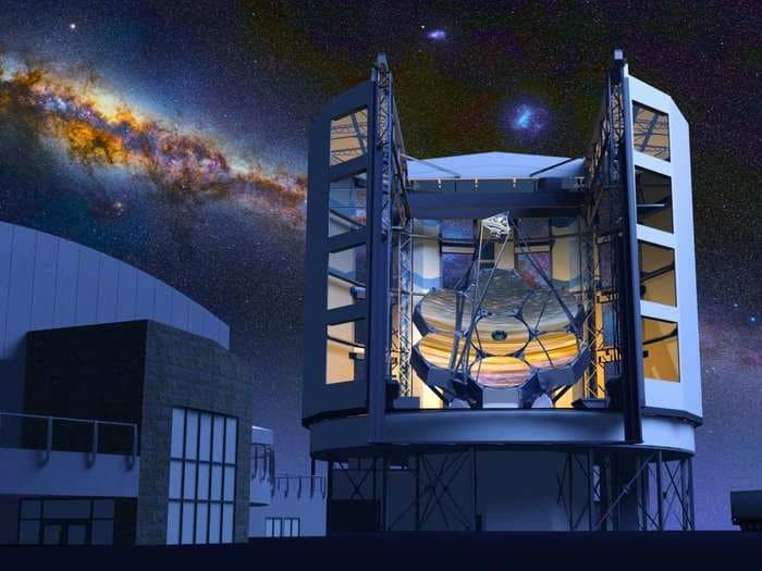 We just started building the largest and most powerful optical telescope ever