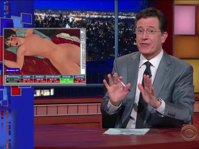 Stephen Colbert dares to test the limits of TV censorship on the 'Late Show'