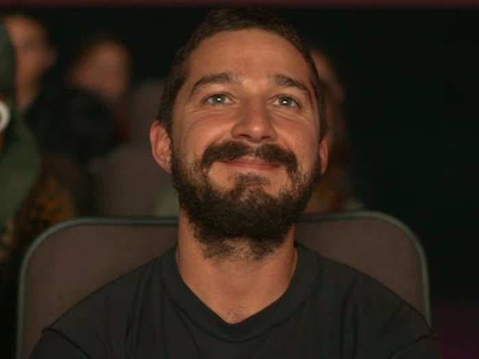 Shia LaBeouf says after marathon of all his movies, 'I walked out loving myself'