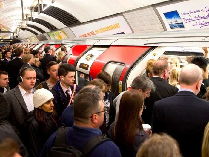 A Muslim man was asked to leave a London Underground train after using an iPad