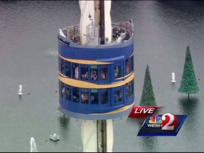 50 passengers were stuck on a ride at SeaWorld for over an hour