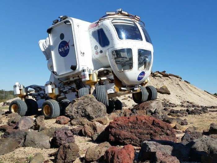 I drove the 6,600-lb 'car' that NASA designed for astronauts on Mars, and I'll never see space exploration the same way again
