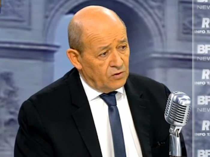 France's defence minister claims ISIS is on the retreat in Iraq
