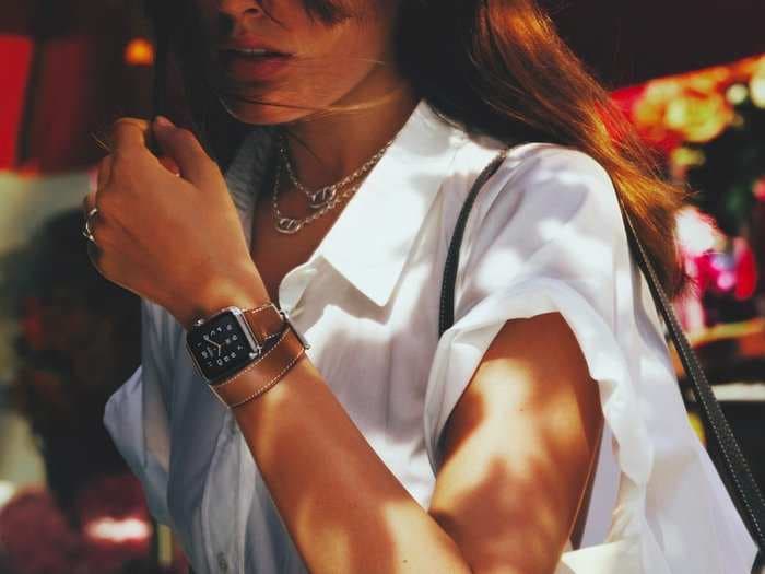 Apple is going to start selling the $1,500 Hermes Apple Watch online on Friday