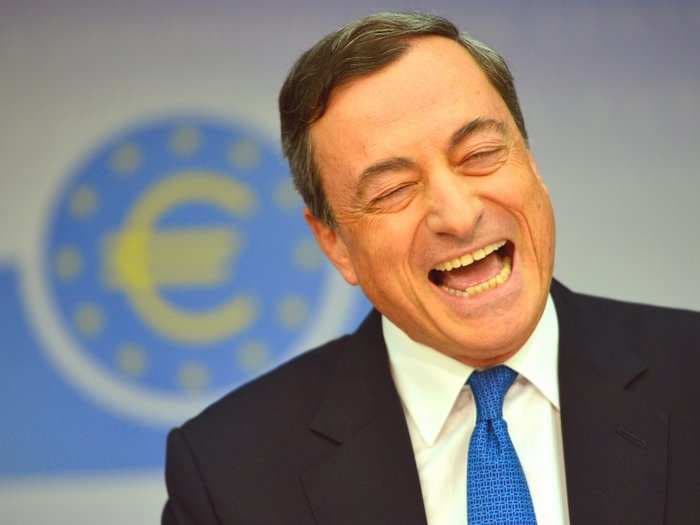 European stocks surge on ECB boost