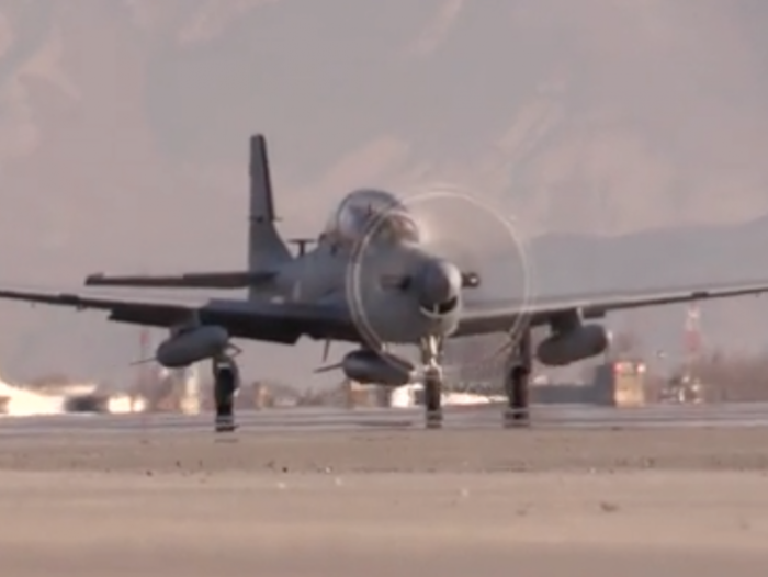The US is building up the Afghan air force with close air support planes and training