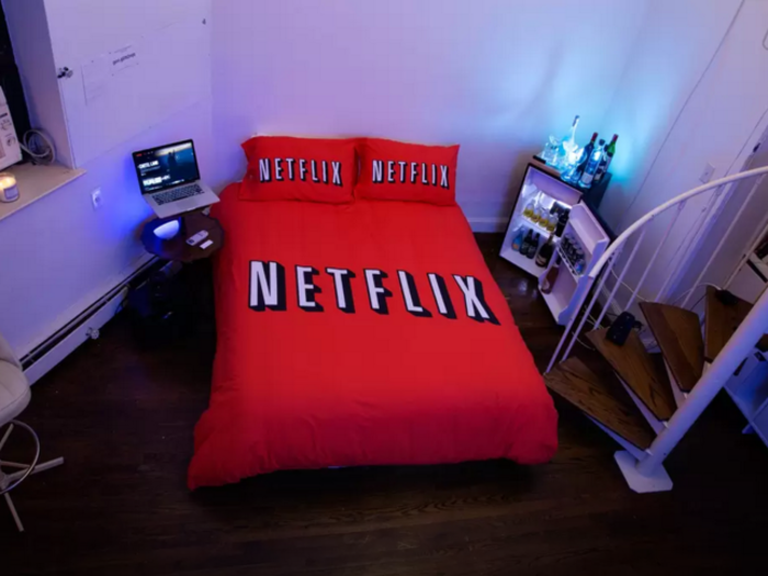 There's a dedicated 'Netflix and chill' room in New York City and you can rent it for $400 a night