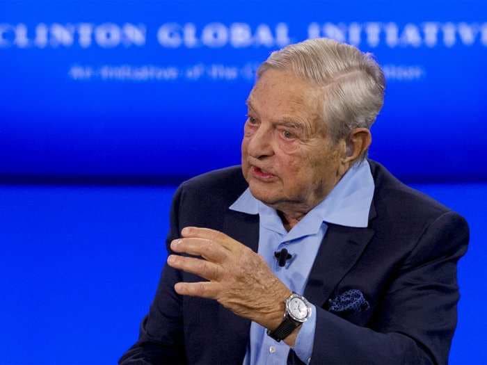 George Soros writes a huge check to Hillary Clinton's super PAC