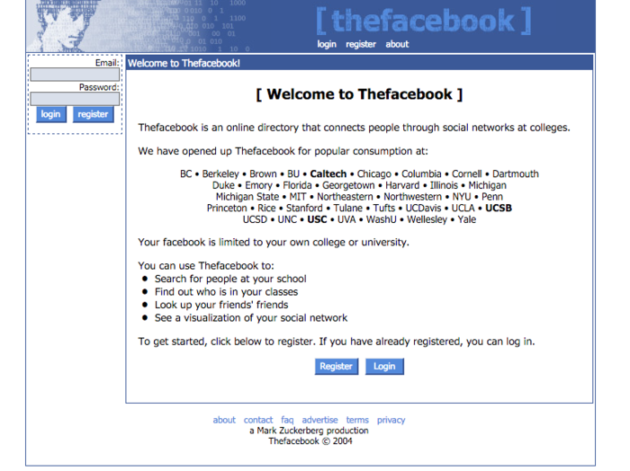 Facebook is 12 today - here's how its look has changed over time