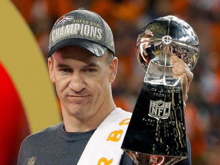 Peyton Manning's postgame Budweiser comments have some people thinking he's hinting at retirement