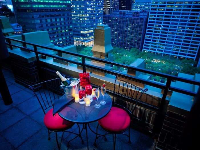 The most romantic hotels in New York City