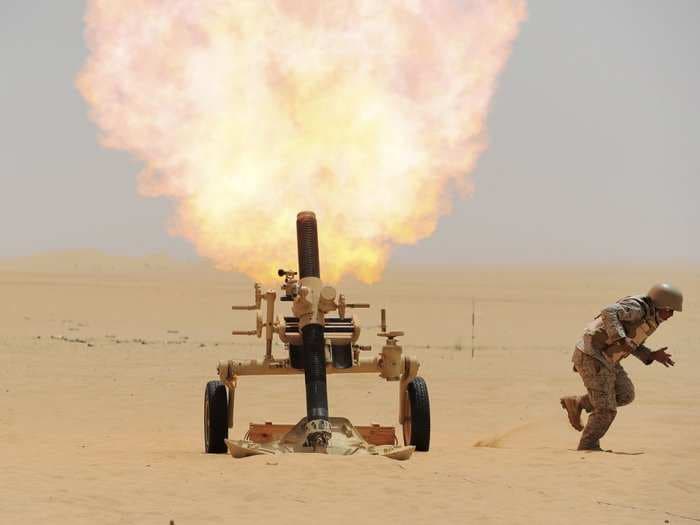 A nervous Saudi Arabia just launched a massive military exercise