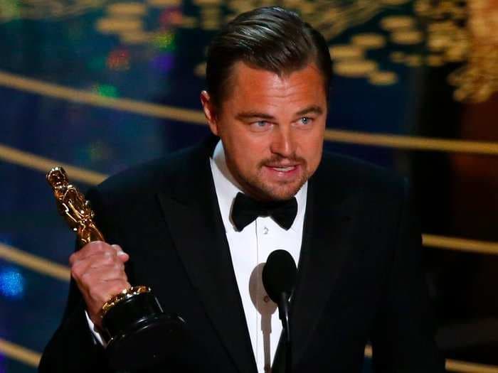 Leonardo DiCaprio won 'most important moment' at the Oscars - but not for his award