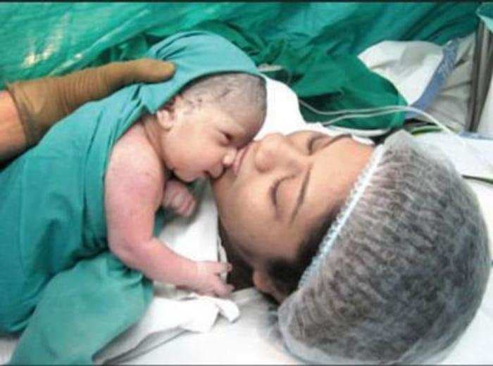 Guess
what? India’s second test tube baby just became a mom