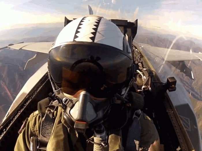 Navy fighter pilots made this awesome GoPro video of their supersonic maneuvers