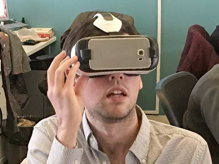 Proof virtual reality is going to take over everything: It's already captured one of our reporters