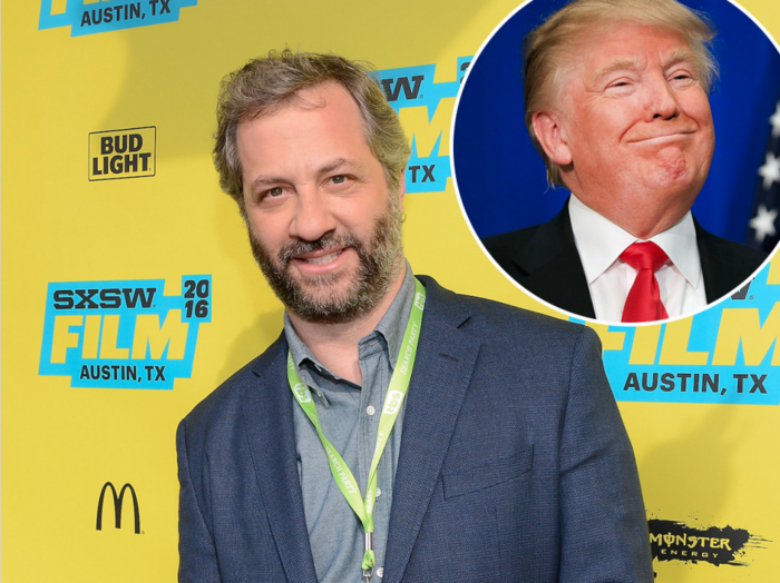 Comedian Judd Apatow compares Donald Trump to 'the psycho girl' on 'The Bachelor'