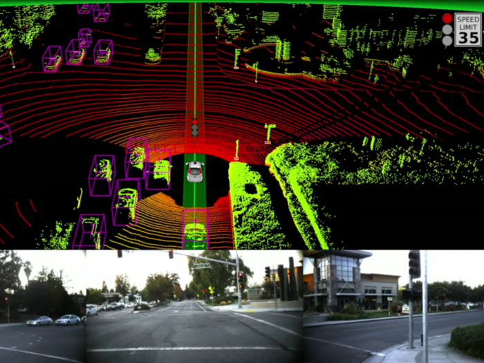 Google is betting this technology will let its driverless cars 'see' what human drivers don't