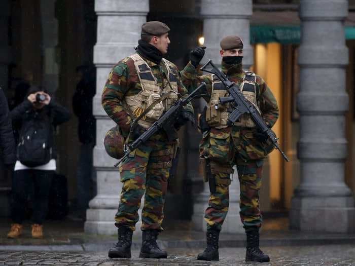 Major police operation underway in Brussels