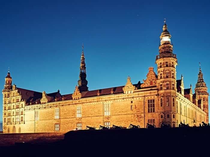 Inside Hamlet's castle, which you can rent on Airbnb for &#163;8 for one night only