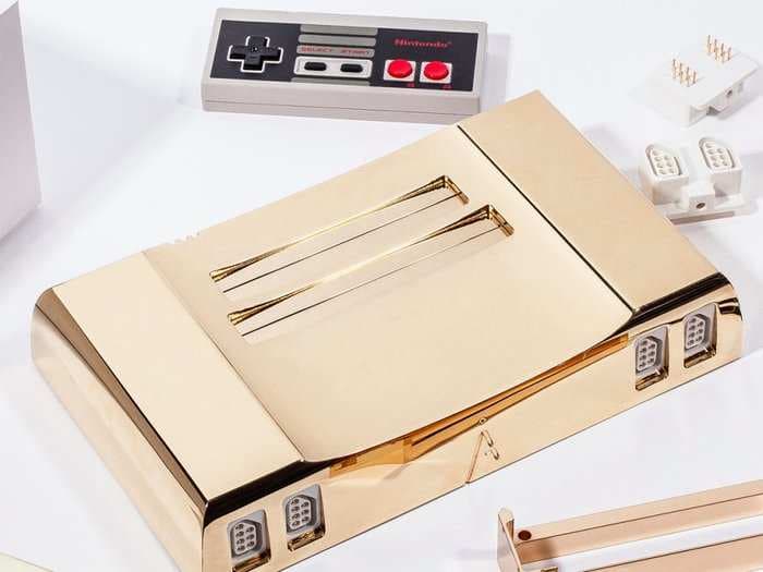 This $5,000 Nintendo is made of 24K gold and you can buy it right now