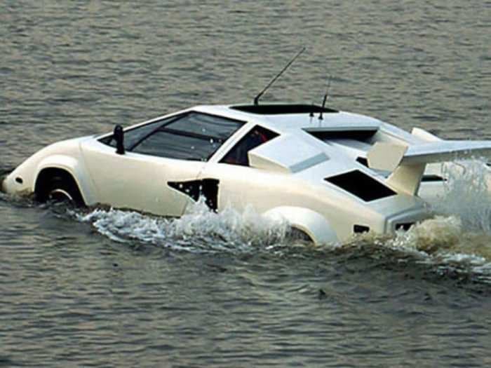 You can buy an amphibious Lamborghini replica for $27,000 on eBay