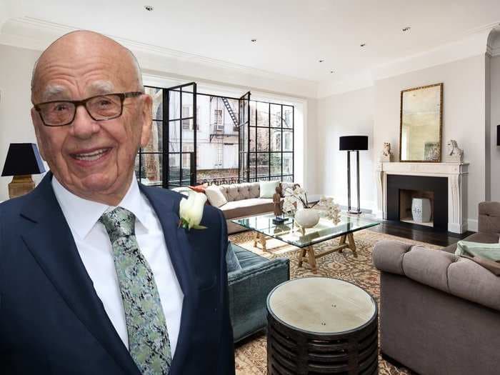 Rupert Murdoch's $29 million West Village townhouse is back on the market after failing to sell last summer