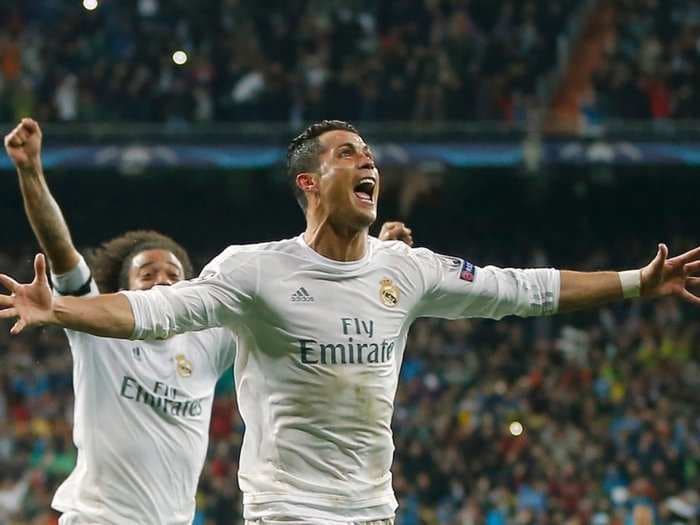 Cristiano Ronaldo scored a hat trick to help Real Madrid complete stunning Champions League comeback