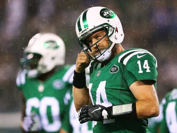 The Jets are in a 2-month standoff with their starting quarterback, and it could impact the NFL Draft