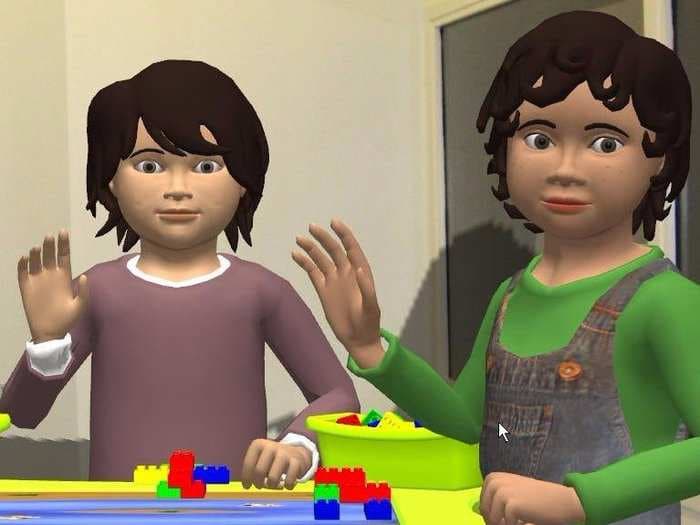 These eerie virtual children could be better teachers than real adults