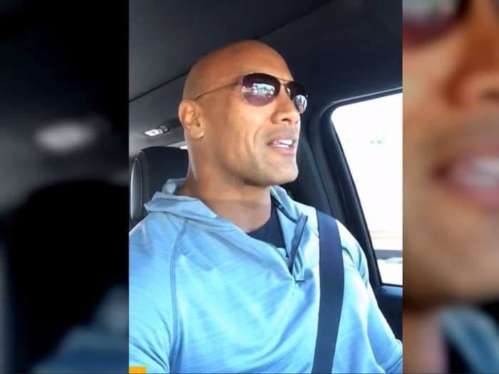 We dare you to oversleep with Dwayne 'The Rock' Johnson's new motivational alarm clock app