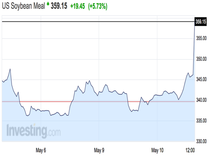 Grains are exploding after the latest USDA report