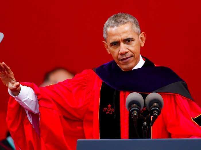 Obama chides Rutgers students for pressuring Condoleezza Rice to back out of commencement speech