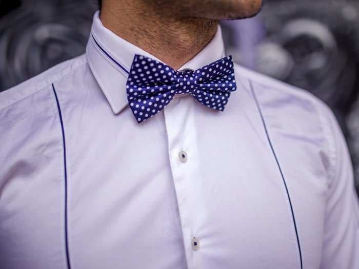 The one rule all men need to follow if they're going to wear a bow tie