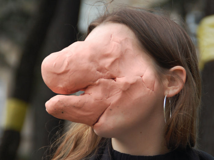 An artist used Play-Doh to make some amazingly bizarre portraits