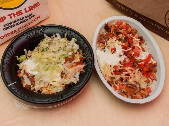 This restaurant just overtook Chipotle as America's favorite Mexican fast-food chain