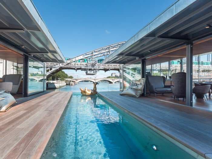 Paris' first 'floating hotel' is now open - here's what it's like