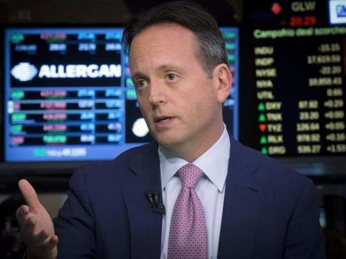 Here's what the head of Botox-maker Allergan has to say about drug prices, inversions, and why Carl Icahn is not a threat to his long-term plans