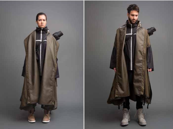 This survivalist fashion line is designed to help Syrian refugees