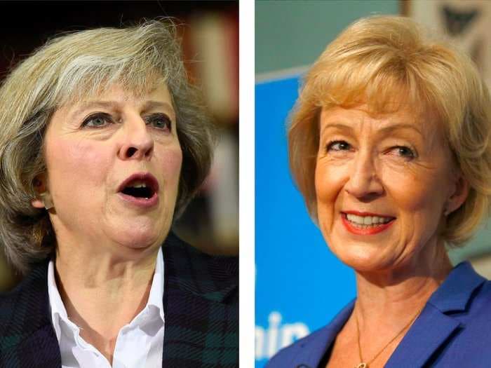 Andrea Leadsom comments about Theresa May open up motherhood row