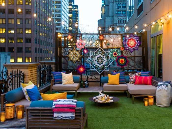 Tour the luxurious suite where you can go 'glamping' for $2,000 a night in New York City