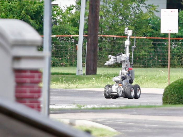 Police are starting to use military-grade robots - and some experts are worried