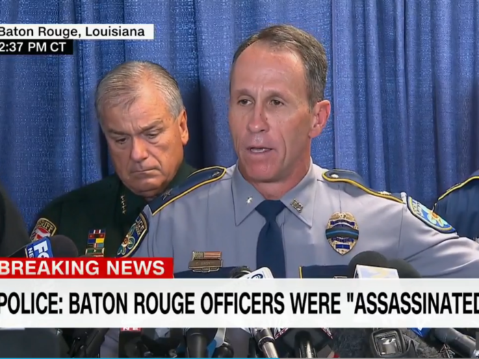Baton Rouge police chief: The militarization of the police 'saved lives'