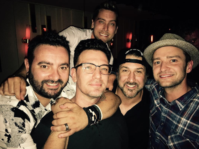 'N Sync reunited Monday night - and now everyone wants a reunion tour