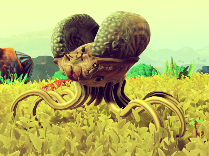 People are finding some truly crazy-looking creatures in 'No Man's Sky'