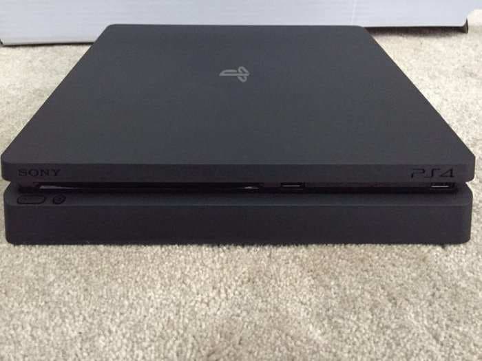 This looks like a new, smaller PlayStation 4