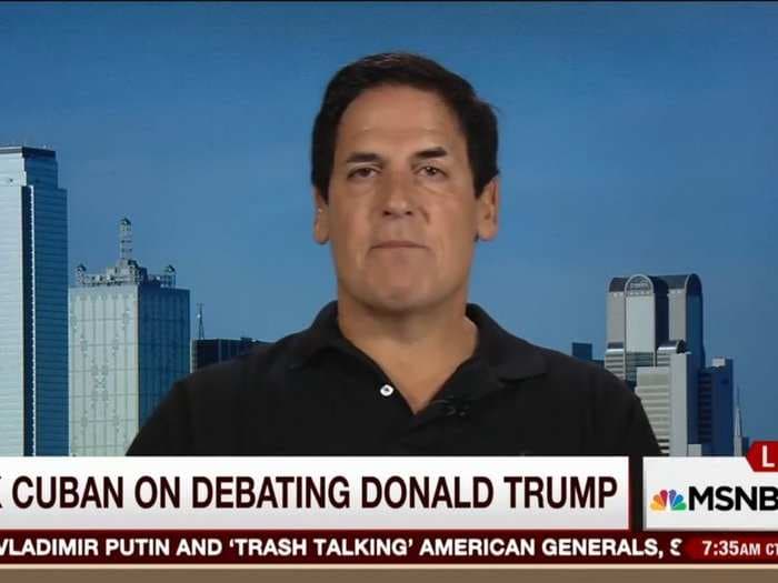 Mark Cuban explains what Hillary Clinton has to do to beat Donald Trump in the debates