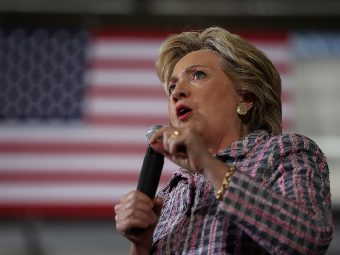 Hillary Clinton rips into Wall Street and corporate America in a fiery speech