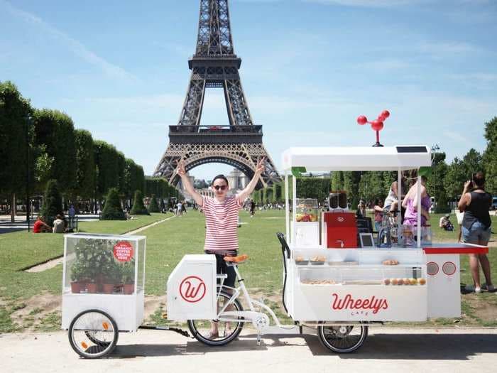 A Y Combinator-backed bicycle cafe is now in more countries than Starbucks