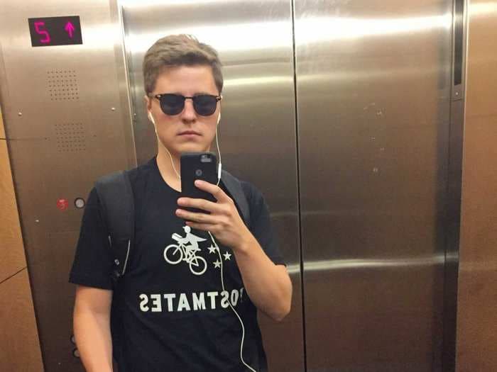 Meet the job seeker who has been impersonating a Postmates delivery guy to get his 'resume' to major tech companies